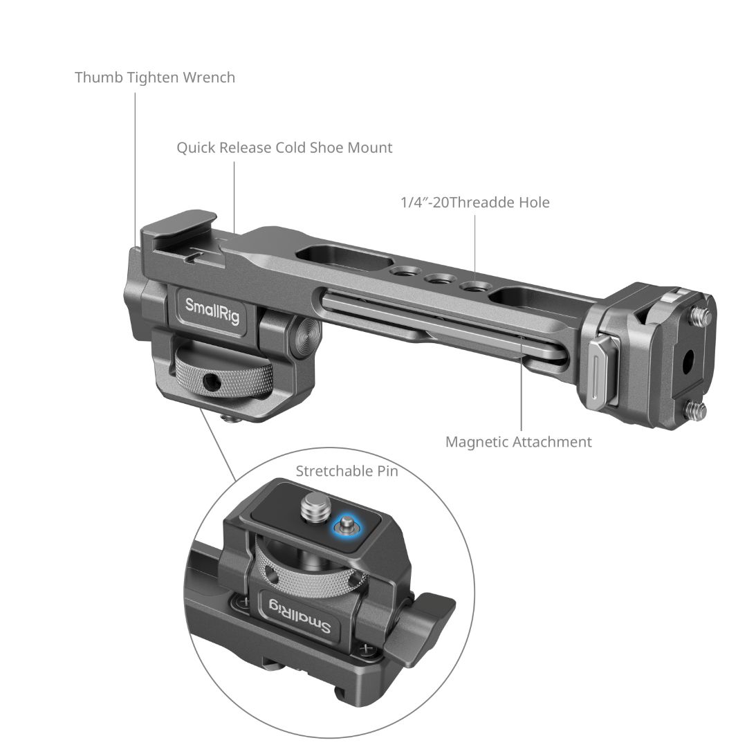 SmallRig HawkLock H21 Monitor Support za DJI Gimbale 4637 - 8